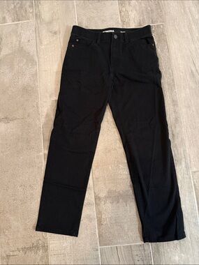 Sonoma Black Straight-Leg Pants